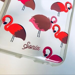 iPhone 7 Case - Foil Flamingo Print